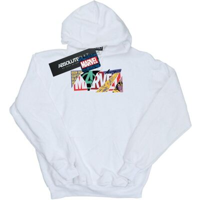 Marvel Bluza Z Kapturem Damska Logo (M / Ciepły Biały) Marvel Bluza Z Kapturem Damska Logo (M / Ciepły Biały)