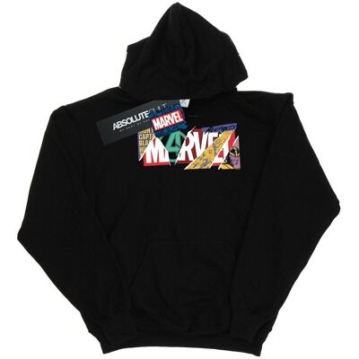 Marvel Bluza Z Kapturem Damska Logo (M / Czarny) Marvel Bluza Z Kapturem Damska Logo (M / Czarny)