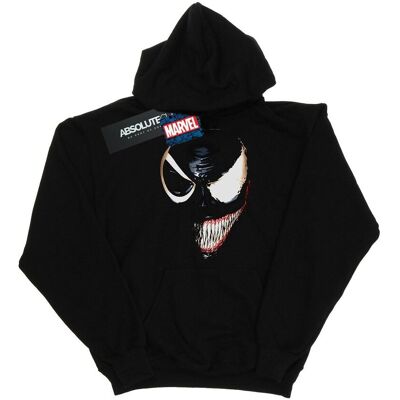 Marvel Damska Bluza Z Kapturem Venom Split Face (M / Czarny) Marvel Damska Bluza Z Kapturem Venom Split Face (M / Czarny)