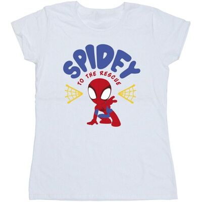 Marvel Damska / Damska Bawełniana Koszulka Ratunkowa Spidey I Jego Niesamowici Przyjaciele (M / Ciepły Biały) Marvel Damska / Damska Bawełniana Koszulka Ratunkowa Spidey I Jego Niesamowici Przyjaciele (M / Ciepły Biały)