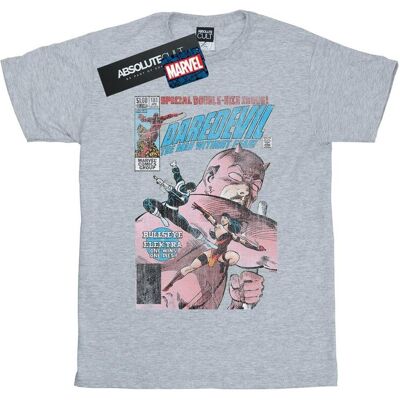 Marvel Damska / Damska Koszulka Daredevil Bullseye Vs Elektra Cover Cotton Boyfriend T-Shirt Z Przetarciami (S (52-55 Cm) / Jasnoszary) Marvel Damska / Damska Koszulka Daredevil Bullseye Vs Elektra Cover Cotton Boyfriend T-Shirt Z Przetarciami (S (52-55 Cm) / Jasnoszary)