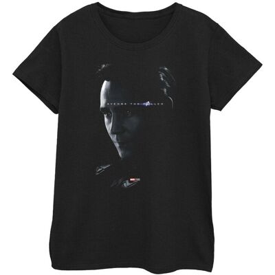 Marvel Koszulka Damska / Damska Avengers Endgame Avenge The Fallen Loki Cotton T-Shirt (S (52-55 Cm) / Czarny) Marvel Koszulka Damska / Damska Avengers Endgame Avenge The Fallen Loki Cotton T-Shirt (S (52-55 Cm) / Czarny)