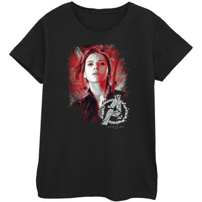 Marvel Koszulka Damska / Damska Avengers Endgame Black Widow Ze Szczotkowanej Bawełny (S (52-55 Cm) / Czarny) Marvel Koszulka Damska / Damska Avengers Endgame Black Widow Ze Szczotkowanej Bawełny (S (52-55 Cm) / Czarny)