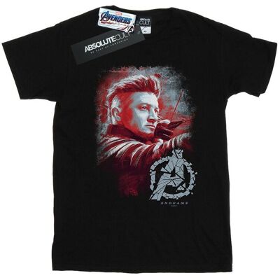 Marvel Koszulka Damska / Damska Avengers Endgame Hawkeye Brushed Cotton Boyfriend T-Shirt (M / Czarny) Marvel Koszulka Damska / Damska Avengers Endgame Hawkeye Brushed Cotton Boyfriend T-Shirt (M / Czarny)
