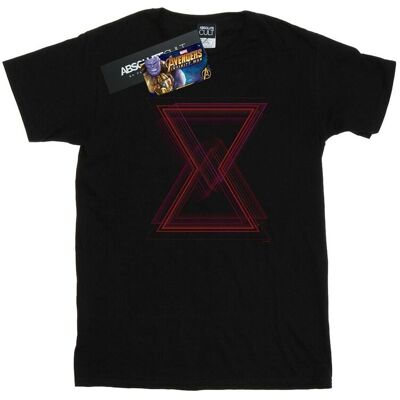 Marvel Koszulka Damska / Damska Avengers Infinity War Black Widow Lines Cotton Boyfriend T-Shirt (L / Czarny) Marvel Koszulka Damska / Damska Avengers Infinity War Black Widow Lines Cotton Boyfriend T-Shirt (L / Czarny)