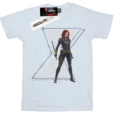 Marvel Koszulka Damska / Damska Black Widow Movie Natasha Logo Cotton Boyfriend T-Shirt (XXXXS / Ciepły Biały) Marvel Koszulka Damska / Damska Black Widow Movie Natasha Logo Cotton Boyfriend T-Shirt (XXXXS / Ciepły Biały)