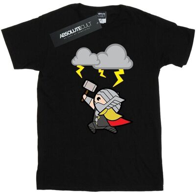 Marvel Koszulka Damska / Damska Kawaii Thor God Of Thunder Cotton Boyfriend T-Shirt (L / Czarny) Marvel Koszulka Damska / Damska Kawaii Thor God Of Thunder Cotton Boyfriend T-Shirt (L / Czarny)