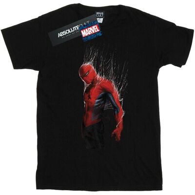 Marvel Koszulka Damska / Damska Spider-Man Web Wrap Cotton Boyfriend T-Shirt (M / Czarny) Marvel Koszulka Damska / Damska Spider-Man Web Wrap Cotton Boyfriend T-Shirt (M / Czarny)