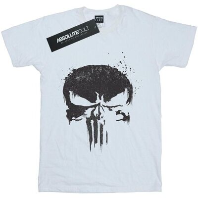 Marvel Koszulka Damska / Damska The Punisher TV Logo Czaszki Bawełniana Koszulka Dla Chłopaka (S (52-55 Cm) / Ciepły Biały) Marvel Koszulka Damska / Damska The Punisher TV Logo Czaszki Bawełniana Koszulka Dla Chłopaka (S (52-55 Cm) / Ciepły Biały)