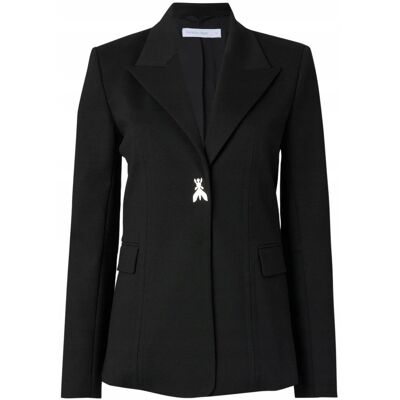Marynarka damska Patrizia Pepe 8S0515 A545 czarny - Jackets: 36 Marynarka damska Patrizia Pepe 8S0515 A545 czarny - Jackets: 36