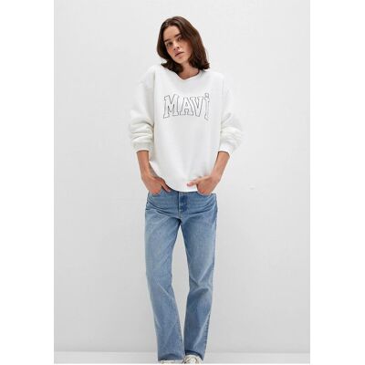 Inny producent MAVI BIAŁA BLUZA DAMSKA Z NADRUKIEM LITERY MAVİ BEZ KAPTURA M 5GA* Inny producent MAVI BIAŁA BLUZA DAMSKA Z NADRUKIEM LITERY MAVİ BEZ KAPTURA M 5GA*