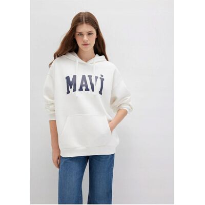Inny producent MAVI BLUZA DAMSKA Z KAPTUREM BIAŁA Z NADRUKIEM MAVI XS 5GA* Inny producent MAVI BLUZA DAMSKA Z KAPTUREM BIAŁA Z NADRUKIEM MAVI XS 5GA*