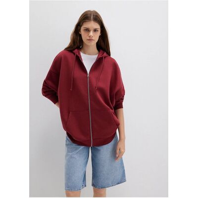 Inny producent MAVI BLUZA DAMSKA Z KAPTUREM I ZAMKIEM BORDOWA XS 5GA* Inny producent MAVI BLUZA DAMSKA Z KAPTUREM I ZAMKIEM BORDOWA XS 5GA*