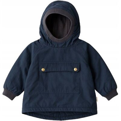 Inny producent Mini A Ture Granatowa Kurtka Parka Z Kapturem Na Zamek 68 K1A Inny producent Mini A Ture Granatowa Kurtka Parka Z Kapturem Na Zamek 68 K1A