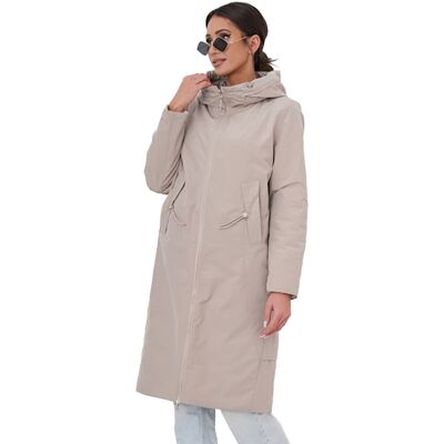 Paker Modny płaszcz damski oversize – dwustronny, na wiosnę i jesień ELIZA-40 Paker Modny płaszcz damski oversize – dwustronny, na wiosnę i jesień ELIZA-40