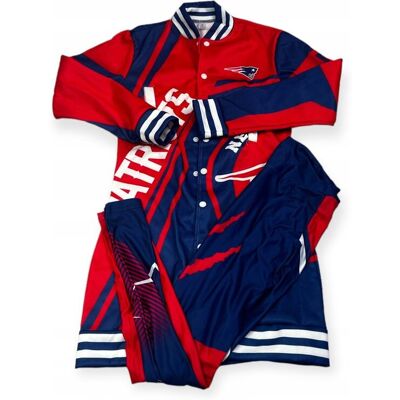 inna (Inny) Narzutka rozpinana, legginsy komplet damski New England Patriots NFL S inna (Inny) Narzutka rozpinana, legginsy komplet damski New England Patriots NFL S