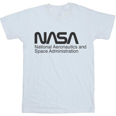 NASA Damska Bawełniana Koszulka Typu Boyfriend Z Logo W Jednym Kolorze (XXXXS / Ciepły Biały) NASA Damska Bawełniana Koszulka Typu Boyfriend Z Logo W Jednym Kolorze (XXXXS / Ciepły Biały)