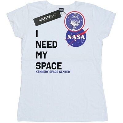 NASA Koszulka Damska / Damska I Need My Space Cotton T-Shirt (S (52-55 Cm) / Ciepły Biały) NASA Koszulka Damska / Damska I Need My Space Cotton T-Shirt (S (52-55 Cm) / Ciepły Biały)