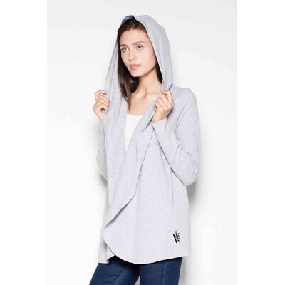 Inny producent niezapinana BLUZA z kapturem szara S Inny producent niezapinana BLUZA z kapturem szara S