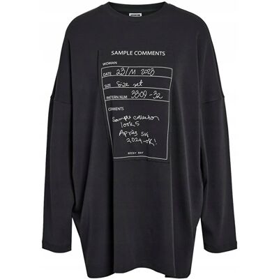 Inny producent NOISY MAY CZARNA SUKIENKA DŁUGI RĘKAW Z NADRUKIEM OVERSIZE XS 5GA* Inny producent NOISY MAY CZARNA SUKIENKA DŁUGI RĘKAW Z NADRUKIEM OVERSIZE XS 5GA*