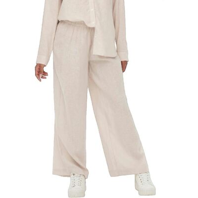 ONLY ONLTOKYO HW LEN LINEN BLEND SPODNIE ONLY ONLTOKYO HW LEN LINEN BLEND SPODNIE
