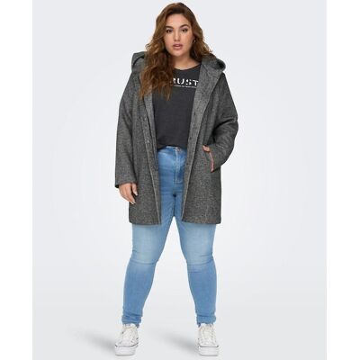 Inny producent ONLY CARMAKOMA PŁASZCZ DAMSKI SZARY PRZEJŚCIOWY PLUS SIZE 50/52 7AA Inny producent ONLY CARMAKOMA PŁASZCZ DAMSKI SZARY PRZEJŚCIOWY PLUS SIZE 50/52 7AA