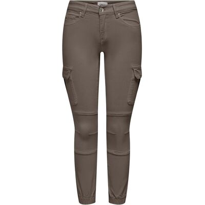 ONLY SPODNIE DAMSKIE BRĄZOWE BOJÓWKI CASUAL 38/30 6BA ONLY SPODNIE DAMSKIE BRĄZOWE BOJÓWKI CASUAL 38/30 6BA