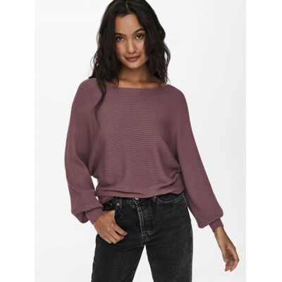 Inny producent ONLY SWETER DAMSKI BORDOWY Z DŁUGIM RĘKAWEM PRĄŻKOWANY S 16FA Inny producent ONLY SWETER DAMSKI BORDOWY Z DŁUGIM RĘKAWEM PRĄŻKOWANY S 16FA