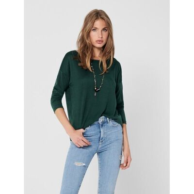 Only Sweter Damski Zielony Z Rękawem 3/4 Xl 1Sha Only Sweter Damski Zielony Z Rękawem 3/4 Xl 1Sha