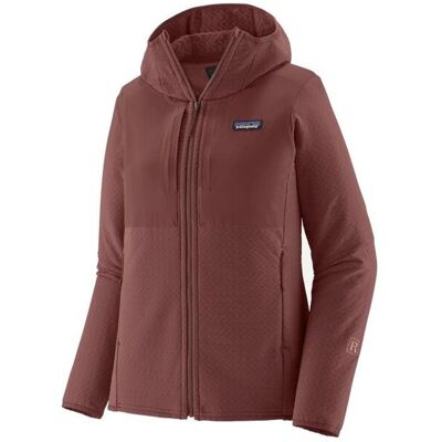 Patagonia Kurtka damska R2 Crossstrata Hoody Women bordowa S Patagonia Kurtka damska R2 Crossstrata Hoody Women bordowa S