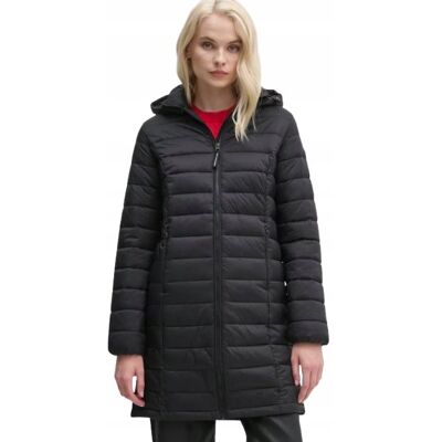 Inny producent PEPE JEANS CZARNY PŁASZCZ PIKOWANY Z KAPTUREM NA ZAMEK S 1J7B Inny producent PEPE JEANS CZARNY PŁASZCZ PIKOWANY Z KAPTUREM NA ZAMEK S 1J7B