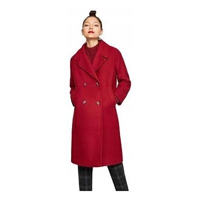 Inny producent PEPE JEANS CZERWONY PŁASZCZ NA GUZIKI Z WEŁNĄ M 2JSB Inny producent PEPE JEANS CZERWONY PŁASZCZ NA GUZIKI Z WEŁNĄ M 2JSB