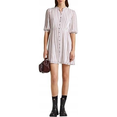 Inny producent PEPE JEANS SUKIENKA MINI W PASKI Z GUZIKAMI I RĘKAWEM 3/4 S 17BA Inny producent PEPE JEANS SUKIENKA MINI W PASKI Z GUZIKAMI I RĘKAWEM 3/4 S 17BA