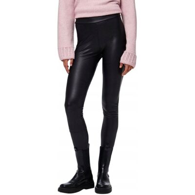 Inny producent PIECES CZARNE LEGGINSY IMITACJA SKÓRY DŁUGIE GŁADKIE L/XL JQA Inny producent PIECES CZARNE LEGGINSY IMITACJA SKÓRY DŁUGIE GŁADKIE L/XL JQA