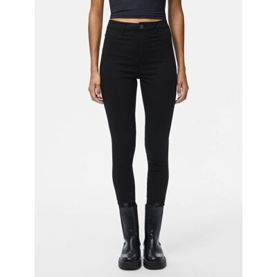 Inny producent PIECES CZARNE LEGGINSY Z WYSOKIM STANEM I KLASYCZNYM FASONEM XL 6EA Inny producent PIECES CZARNE LEGGINSY Z WYSOKIM STANEM I KLASYCZNYM FASONEM XL 6EA