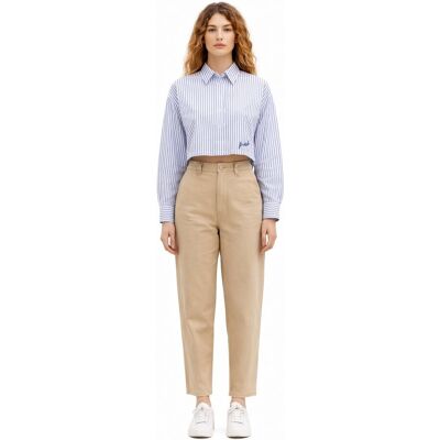Inny producent PINKO KRÓTKA KOSZULA DAMSKA W PASKI Z HAFTEM 38 1I3A Inny producent PINKO KRÓTKA KOSZULA DAMSKA W PASKI Z HAFTEM 38 1I3A