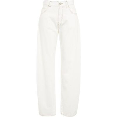 Inny producent Pinko Spodnie Jeansowe Damskie Białe Proste Casual 26 Jxh Inny producent Pinko Spodnie Jeansowe Damskie Białe Proste Casual 26 Jxh