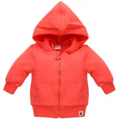 Pinokio Bluza Rozpinana Z Kapturem Sailor Czerwony 68 Pinokio Bluza Rozpinana Z Kapturem Sailor Czerwony 68