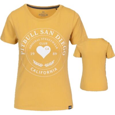 inna (Inny) PITBULL WEST COAST DAMSKA KOSZULKA T-SHIRT HEARTIE ŻÓŁTA ROZMIAR XS inna (Inny) PITBULL WEST COAST DAMSKA KOSZULKA T-SHIRT HEARTIE ŻÓŁTA ROZMIAR XS