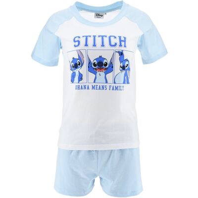 Sun City Piżama damska, Disney Stitch, krótki rękaw, bawełna, rozmiar S Sun City Piżama damska, Disney Stitch, krótki rękaw, bawełna, rozmiar S