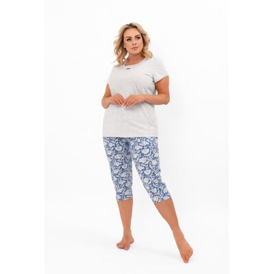 Italian Fashion Piżama damska krótki rękaw, 3/4 spodnie Boma XL Italian Fashion Piżama damska krótki rękaw, 3/4 spodnie Boma XL