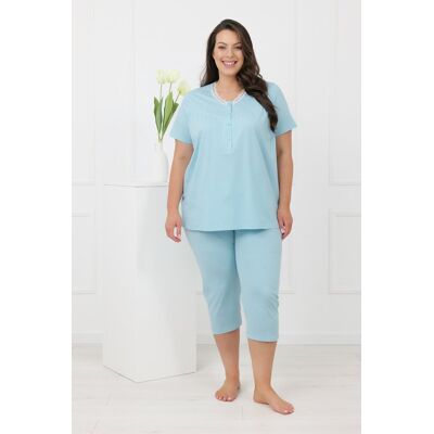 Italian Fashion Piżama damska krótki rękaw, 3/4 spodnie Hemaria XXXXL Italian Fashion Piżama damska krótki rękaw, 3/4 spodnie Hemaria XXXXL