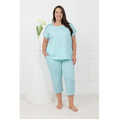 Italian Fashion Piżama damska krótki rękaw, 3/4 spodnie Sensual XL Italian Fashion Piżama damska krótki rękaw, 3/4 spodnie Sensual XL