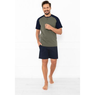 Italian Fashion Piżama męska krótki rękaw, krótkie spodnie Aleksander XL Italian Fashion Piżama męska krótki rękaw, krótkie spodnie Aleksander XL