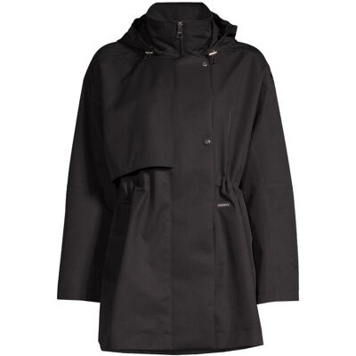 Płaszcz CASALL Scandi Trench Rain Coat czarny Płaszcz CASALL Scandi Trench Rain Coat czarny