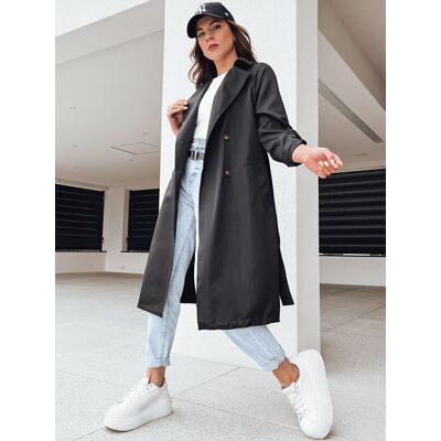 Inny producent Płaszcz damski BINCIA czarna Dstreet TY4342-XL Inny producent Płaszcz damski BINCIA czarna Dstreet TY4342-XL