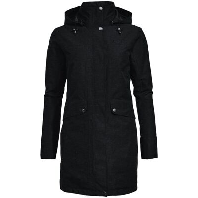 Płaszcz Damski Vaude Limford Primaloft Zimowa Parka Czarna-L Płaszcz Damski Vaude Limford Primaloft Zimowa Parka Czarna-L