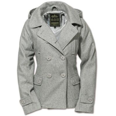 Surplus płaszcz marynarski damski LADIES PEA COAT - GRAU -XL Surplus płaszcz marynarski damski LADIES PEA COAT - GRAU -XL