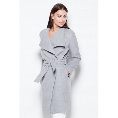 Inny producent PŁASZCZ VT041 szary M Inny producent PŁASZCZ VT041 szary M