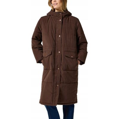 Płaszcz Wrangler OVERSIZED PUFFER 112358031 Mole XS Płaszcz Wrangler OVERSIZED PUFFER 112358031 Mole XS